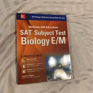 McGraw Hill SAT Subject Test Biology Prep Book